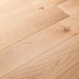 Parquet chêne massif brut L , l.16 cm
