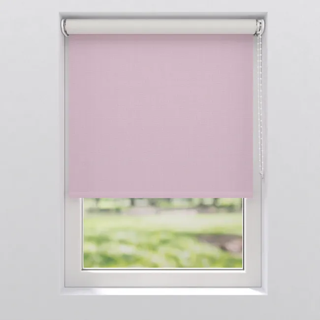Store enrouleur occultant Pure rose pâle, l.94 x H.190 cm