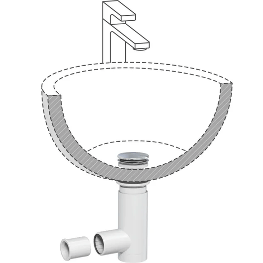 Vidage pour lavabo, Diam.70 mm, EQUATION