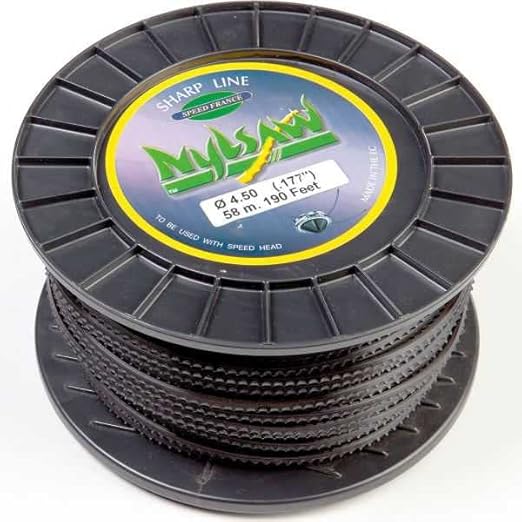 Bobine fil nylon, NYLSAW, L.58 m diam. 4.50 mm