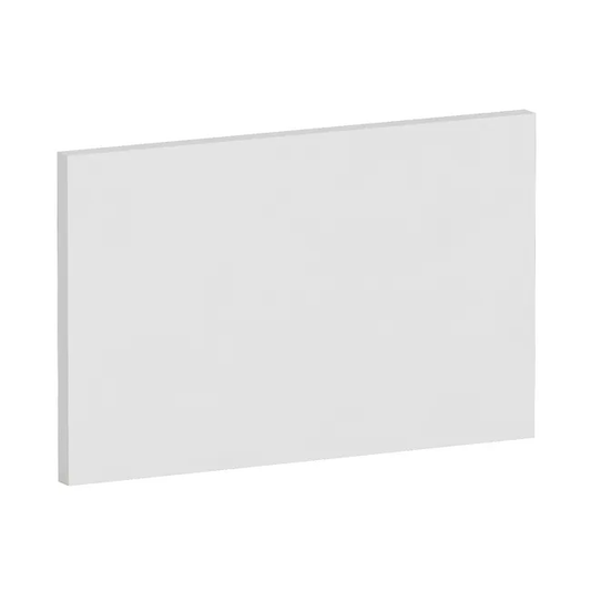 Façade extérieure SPACEO Evo'M Riga blanc H.25,3 pour tiroir H.15 X L.40 cm