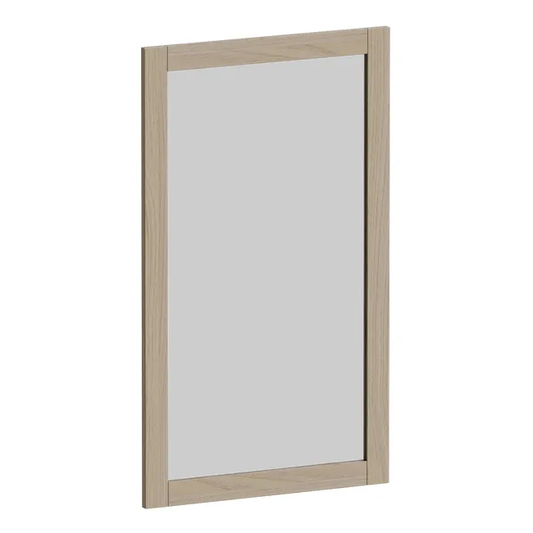 Porte battante SPACEO Evo'M Murano vitrée cadre effet chêne H.102,1 X L.60