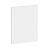 Lot de 2 portes battantes SPACEO Evo'M Riga blanc H.38,1 X L.30 cm