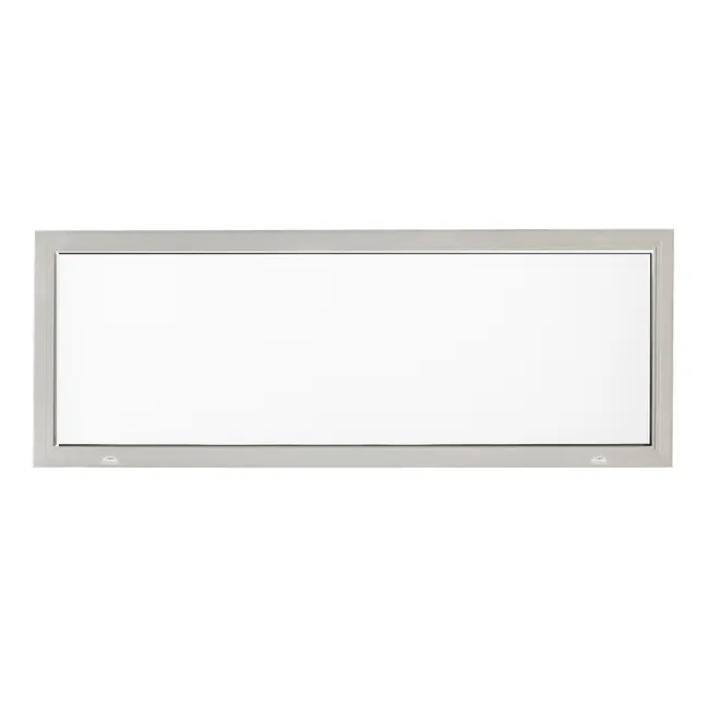Fenêtre fixe alu horizontale Essentiel H.60xl.150 blanc