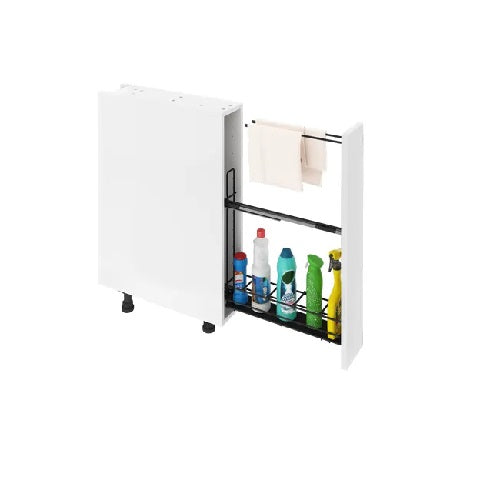 Porte-torchons, pour produit d'entretien pour meuble l.15 cm