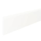 Lot de 3 plinthes Uni blanc n°31 x L. 45 cm, Ep.8.2 mm
