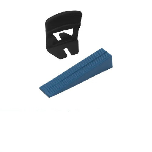 Kit 100 croisillons autonivelants et 100 cales DEXTER, Ep.2 mm
