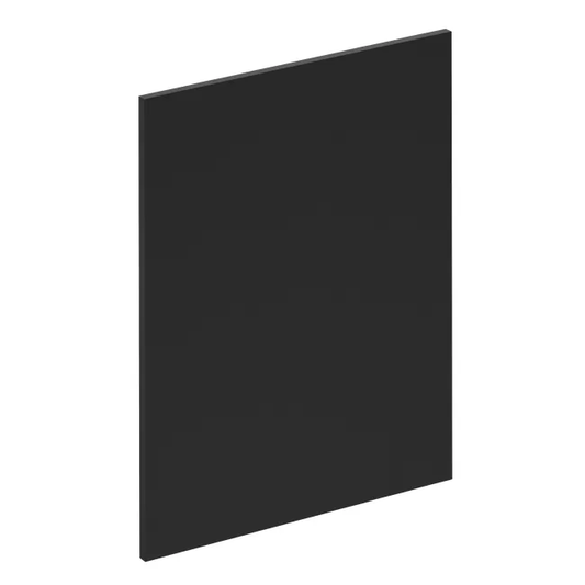 Façade de tiroir de cuisine Vienne noir mat H.77 x l.60 cm