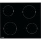 NEUF - ENSEMBLE Four Zanker KOU10412XB avec Plaque de cuisson Zanker KEV6041FBB