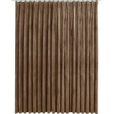 vidaXL Rideau occultant avec crochets Velours Beige 290x245 cm