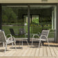 Baie coulis alu av volet rad.215x240 gris ext/blanc int Premium Rome dorm140