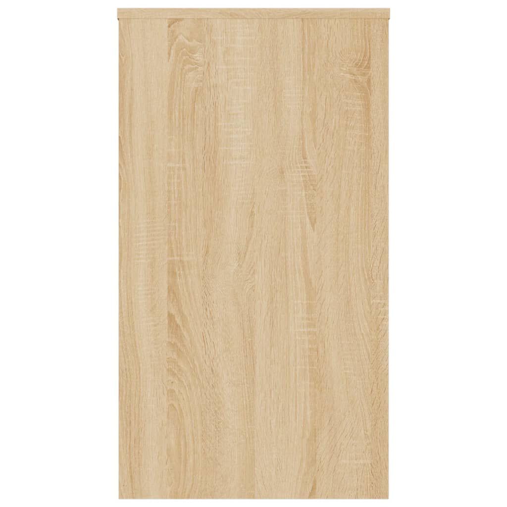 vidaXL Bureau Chêne sonoma 90x40x72 cm Bois d'ingénierie