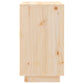 vidaXL Armoire à vin 55,5x34x61 cm Bois de pin massif