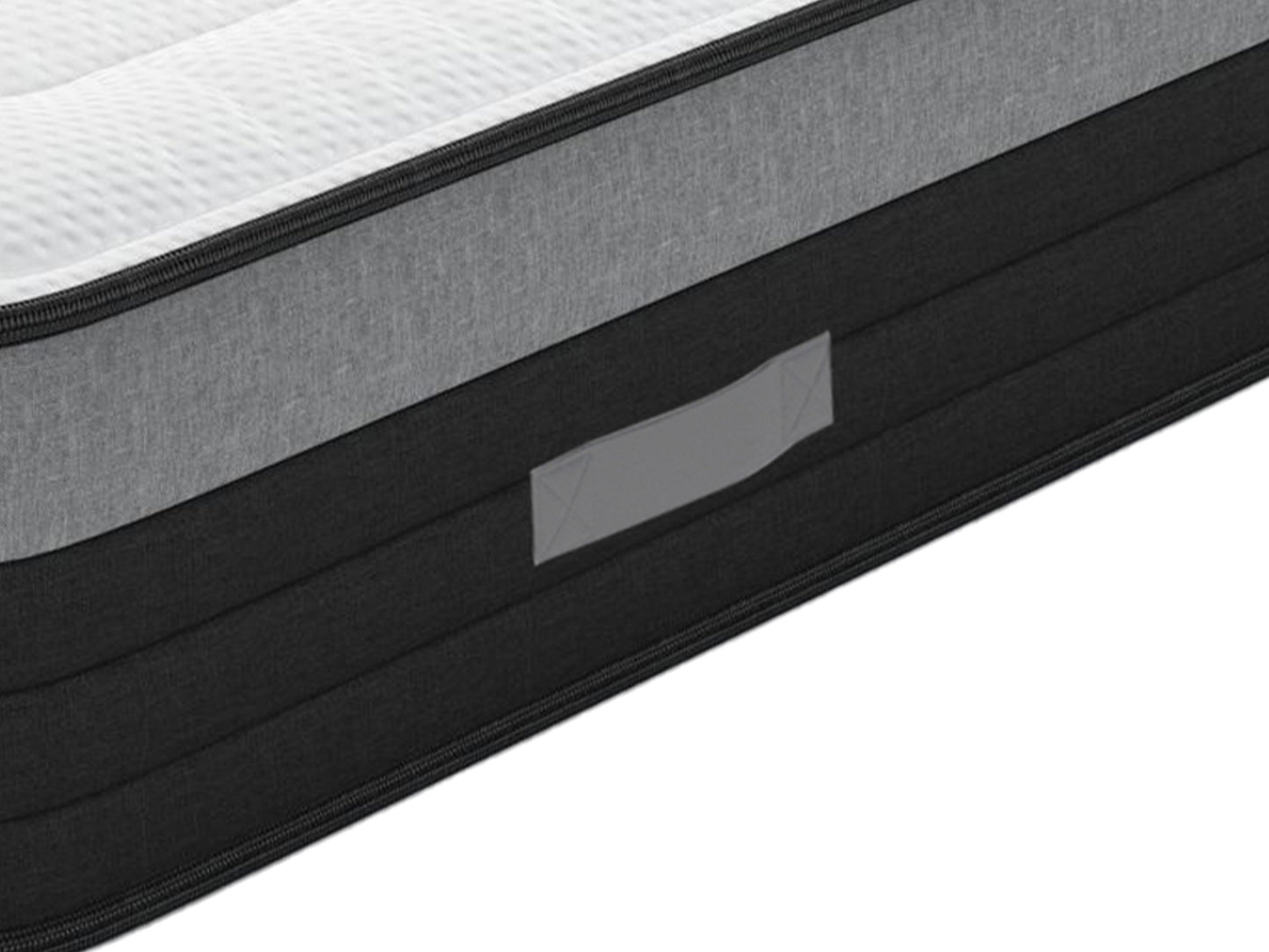 NEUF - Matelas 160 x 200 cm hybride ressorts ensachés 7 zones et mémoire de forme ép.25cm - AMARANTE de NATUREA