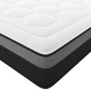 NEUF - Matelas 160 x 200 cm hybride ressorts ensachés 7 zones et mémoire de forme ép.25cm - AMARANTE de NATUREA