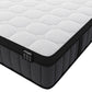Matelas 180 x 200 cm hybride ressorts ensachés 7 zones et gel à mémoire de forme ép.25cm - TOLCA de YSMÉE