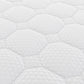 Matelas 180 x 200 cm hybride ressorts ensachés 7 zones et gel à mémoire de forme ép.25cm - TOLCA de YSMÉE