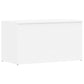 Coffre de rangement Blanc - VIDAXL - 84x42x46 cm - Bois d'ingénierie
