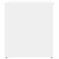 Coffre de rangement Blanc - VIDAXL - 84x42x46 cm - Bois d'ingénierie