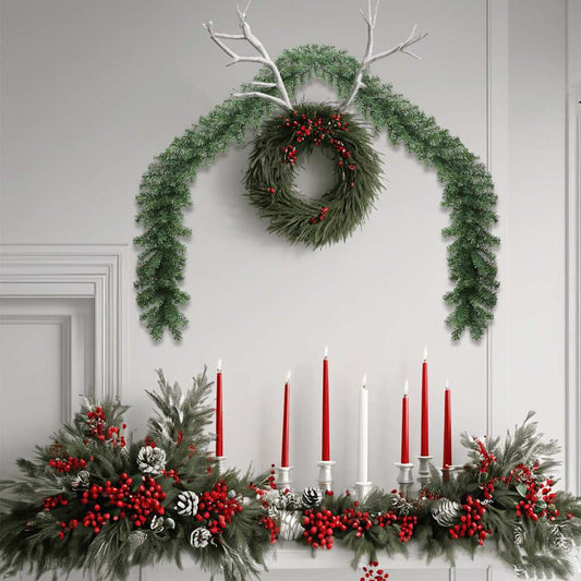 NEUF - vidaXL Guirlande de Noël PVC 20 m