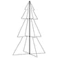 vidaXL Arbre de Noël cône 240 LED d'intérieur/d'extérieur 118x180 cm