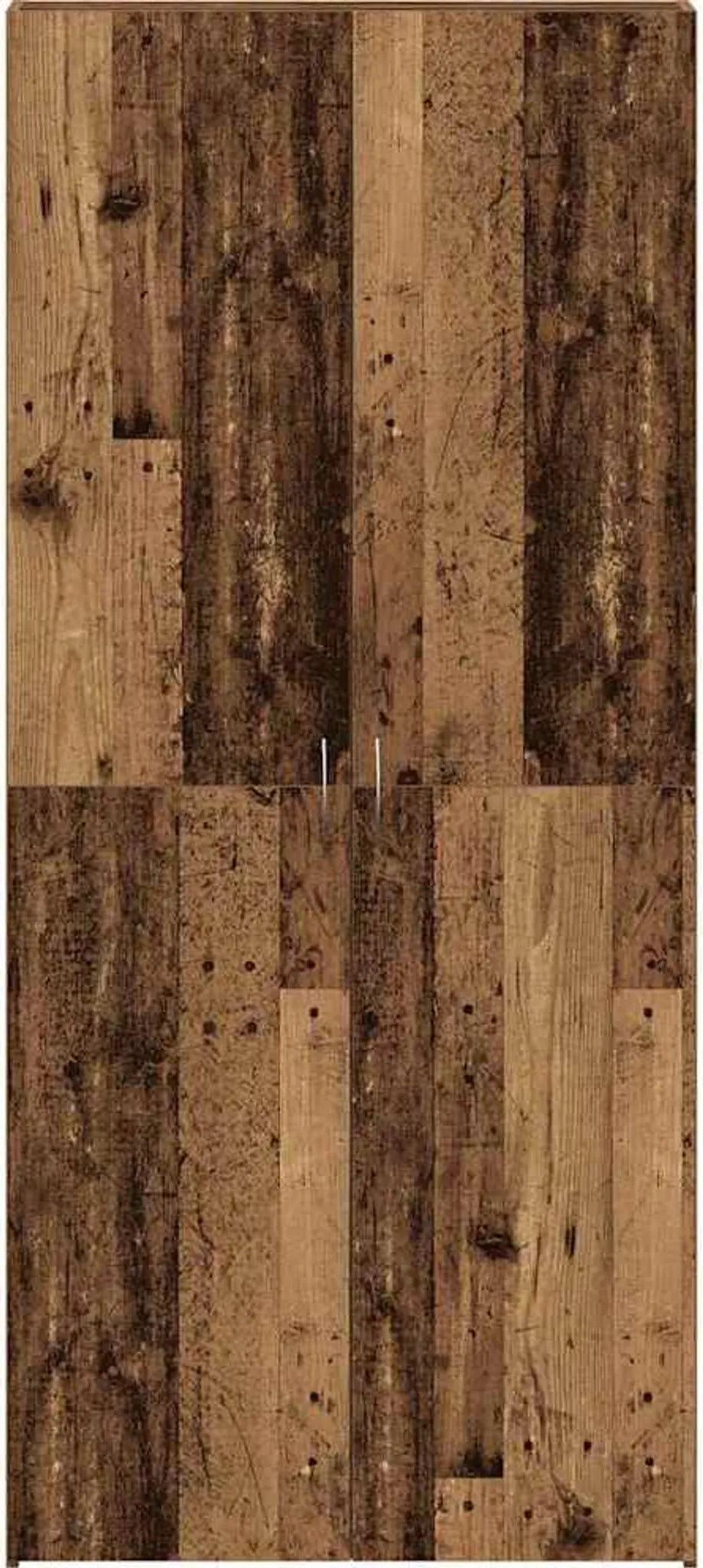 vidaXL Armoire à chaussures avec étagère Marron 80 x 35,5 x 180 cm Bois composite