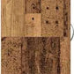 vidaXL Armoire à chaussures avec étagère Marron 80 x 35,5 x 180 cm Bois composite