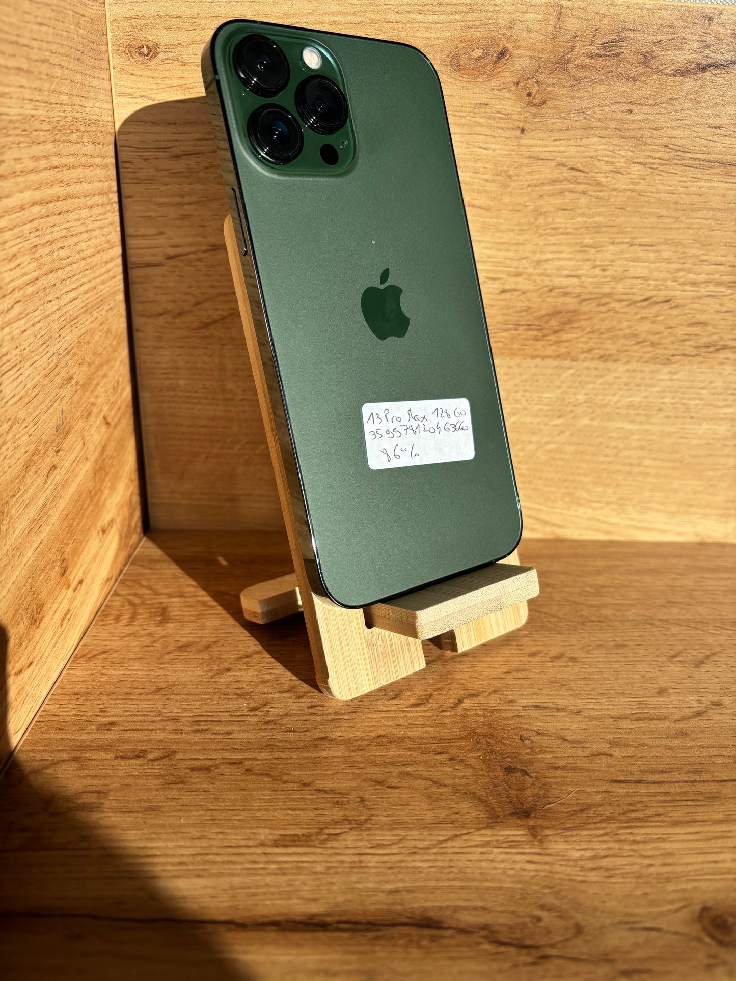 Smartphone APPLE iPhone 13 Pro Max Vert 128 Go