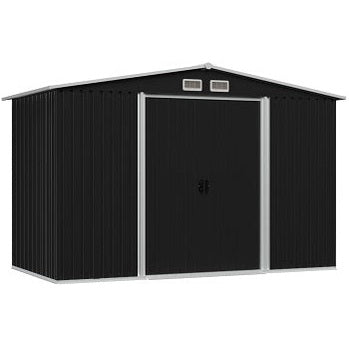 vidaXL Abri de stockage pour jardin Anthracite Acier 257x205x178 cm