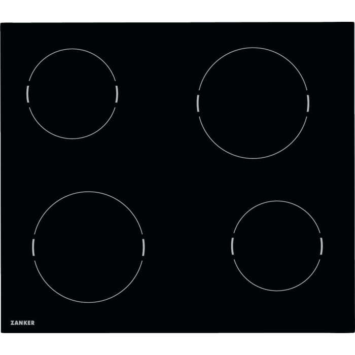 NEUF - ENSEMBLE  Four encastrable Zanker KOU10311XB + Taque Zanker KEV6041FBB