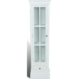 vidaXL Meuble de bibliothèque avec 3 étagères Blanc Bois