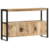 vidaXL Armoire latérale 120x30x75 cm Bois de manguier solide