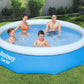 Piscine autoportante ronde Fast Set 305 x 76 cm avec filtration