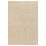 Tapis à poils courts 120x170 cm Beige vidaXL