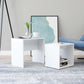 Ensemble de table basse Blanc 48x30x45 cm Bois d'ingénierie - vidaXL