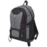Sac à dos de randonnée 40 L noir et gris - vidaXL