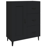 NEUF - vidaXL Buffet Noir 69,5x34x90 cm Bois d'ingénierie (monté)