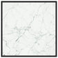 vidaXL Table basse Noir avec verre marbre blanc 80x80x35 cm