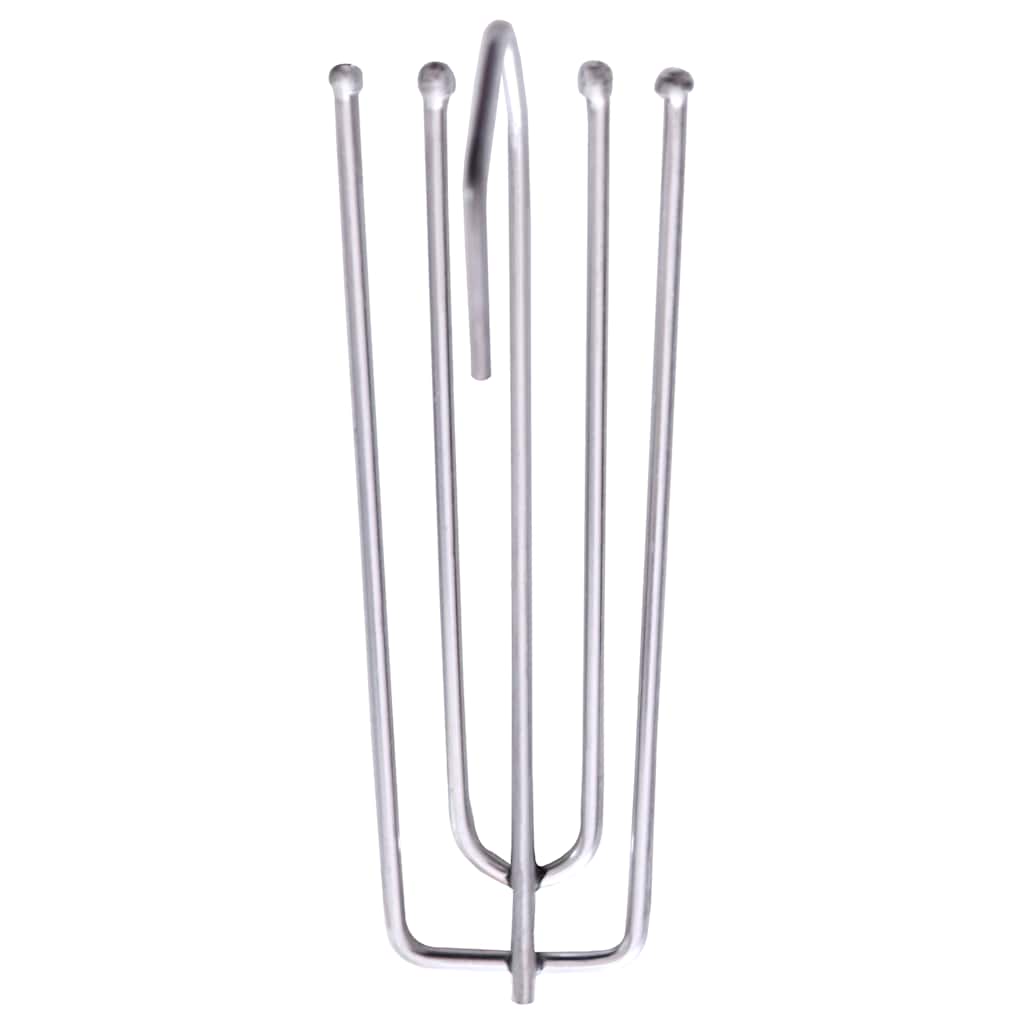 vidaXL Rideaux occultants avec crochets 2 pcs Blanc cassé 140x245 cm