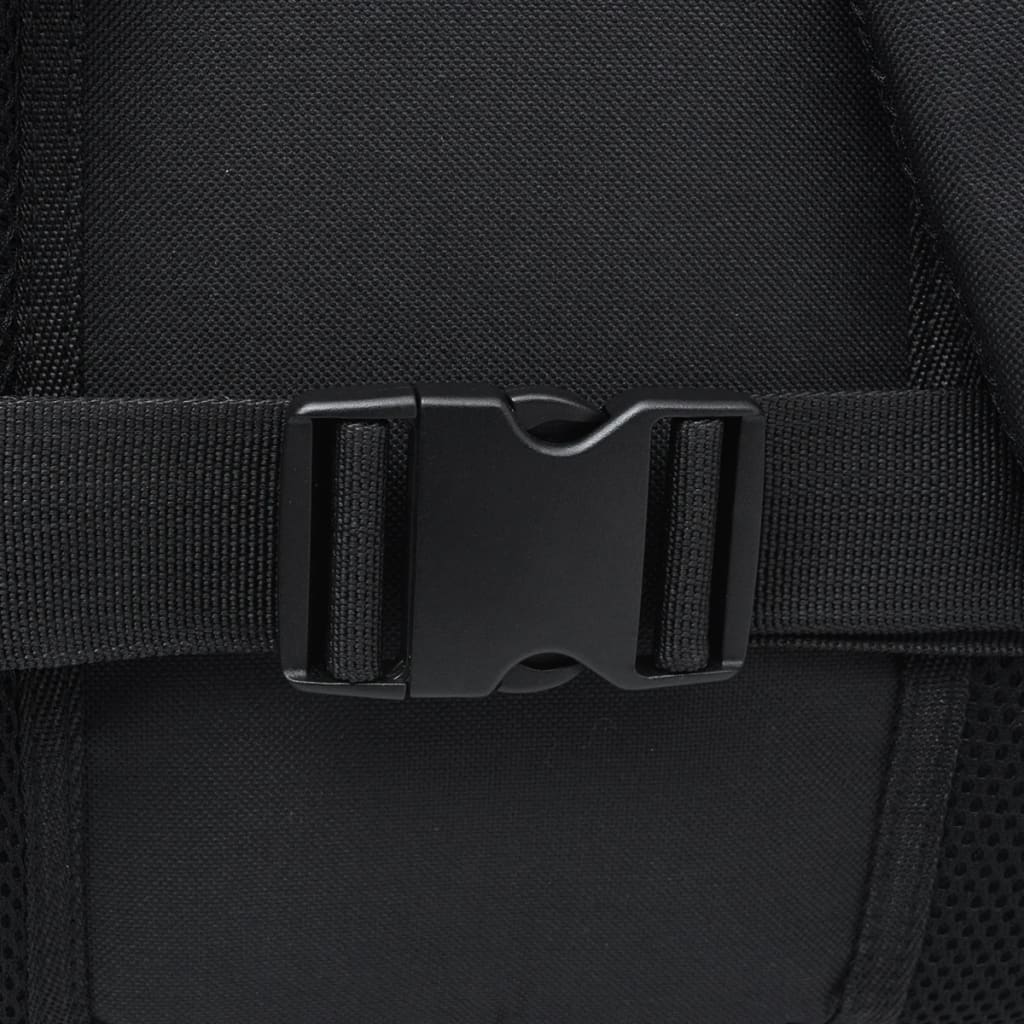 Sac à dos de randonnée 40 L noir et gris - vidaXL