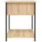 vidaXL Table de chevet chêne sonoma 44x45x58 cm bois ingénierie