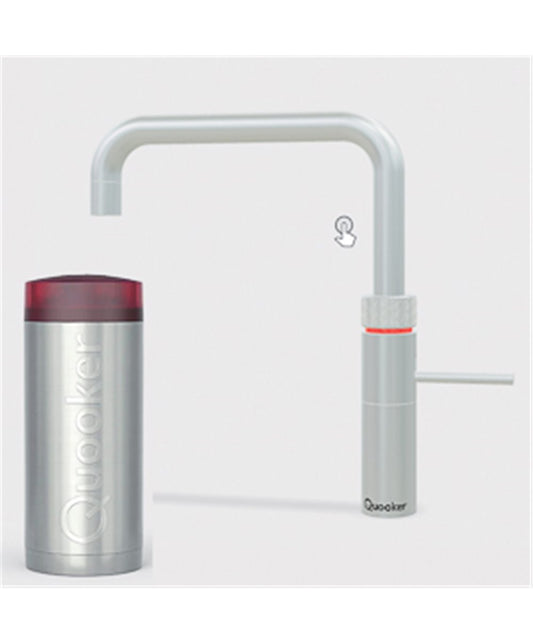 NEUF - Quooker 22+FSRVS Réservoir COMBI+ et robinet eau bouillante Fusion Square acier inoxydable