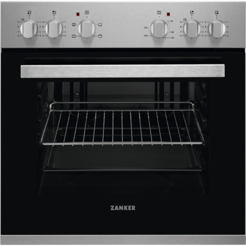 NEUF - ENSEMBLE Four Zanker KOU10412XB avec Plaque de cuisson Zanker KEV6041FBB