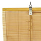 Store enrouleur en bambou naturel, store en bois pour l'intérieur I Miel, 150x175