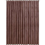 vidaXL Rideau occultant avec crochets Velours Rose antique 290x245 cm